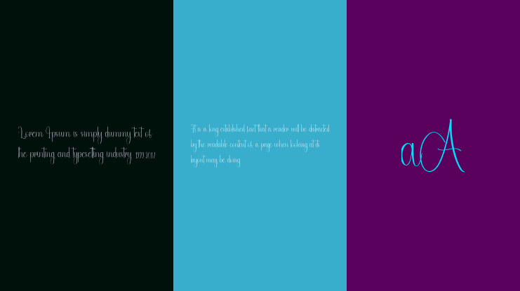 Morning Signature Font