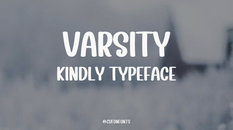 Varsity Kindly Font