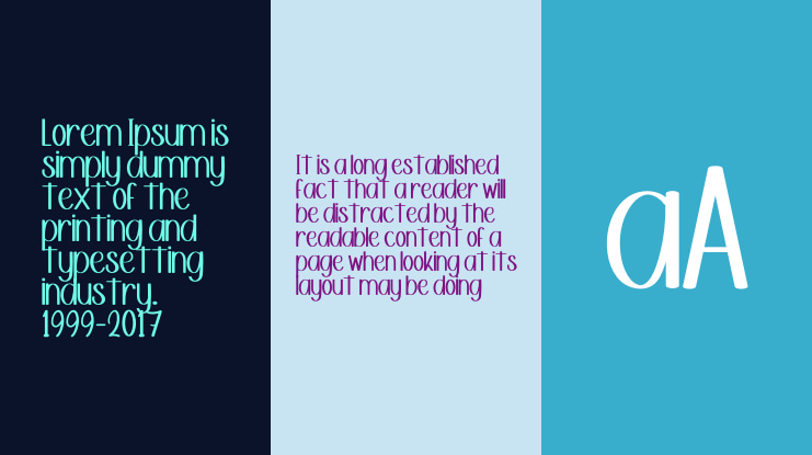 January Holiday Font