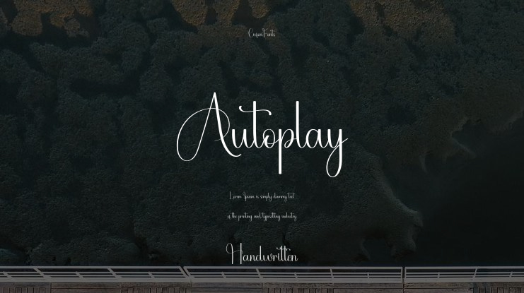 Autoplay Font