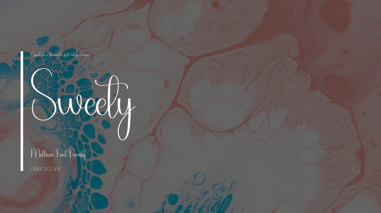 Sweety Mellissa Font