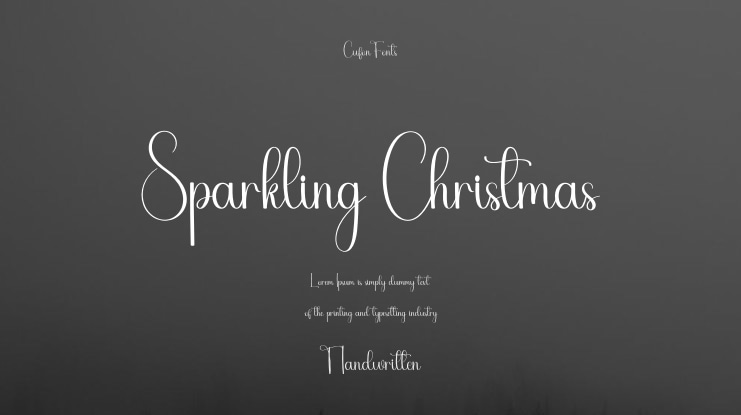 Sparkling Christmas Font