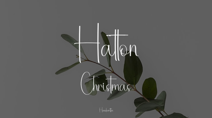 Hatton Christmas Font