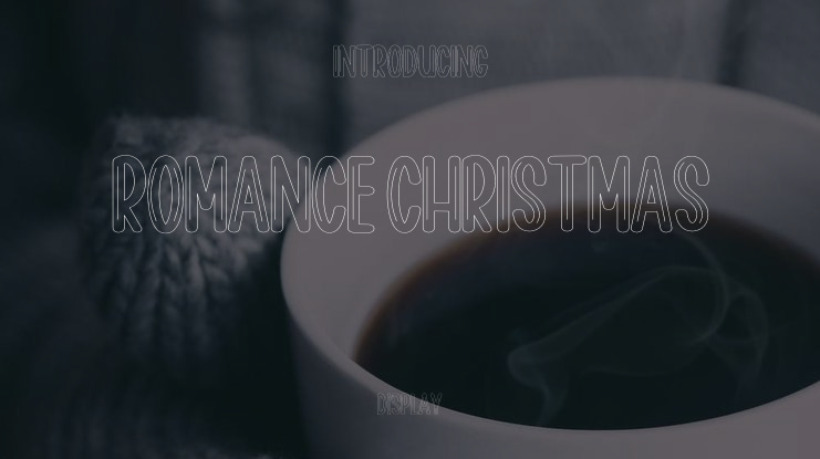 Romance Christmas Font