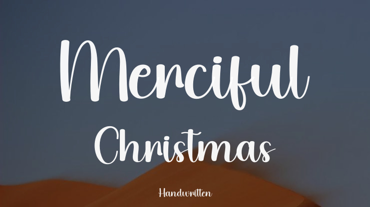 Merciful Christmas Font