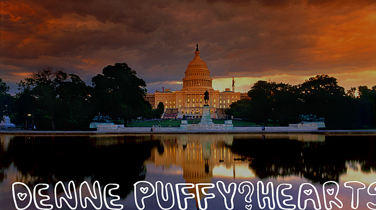 Denne Puffy Hearts Font