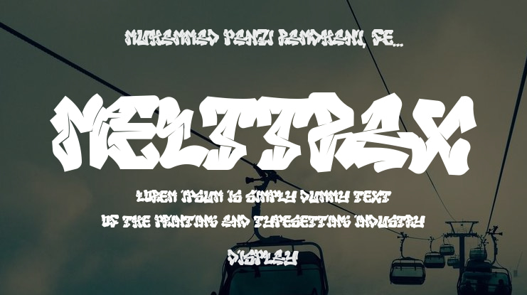 Melttrax Font Family