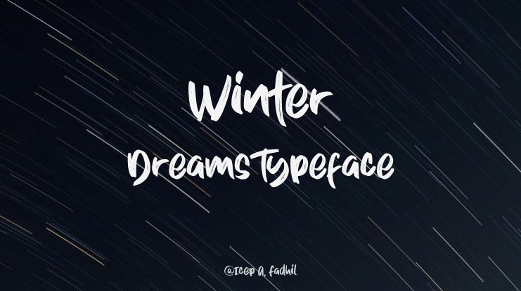 Winter Dreams Font