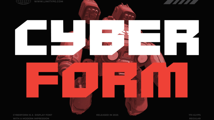 Cyberform Futuristic Font