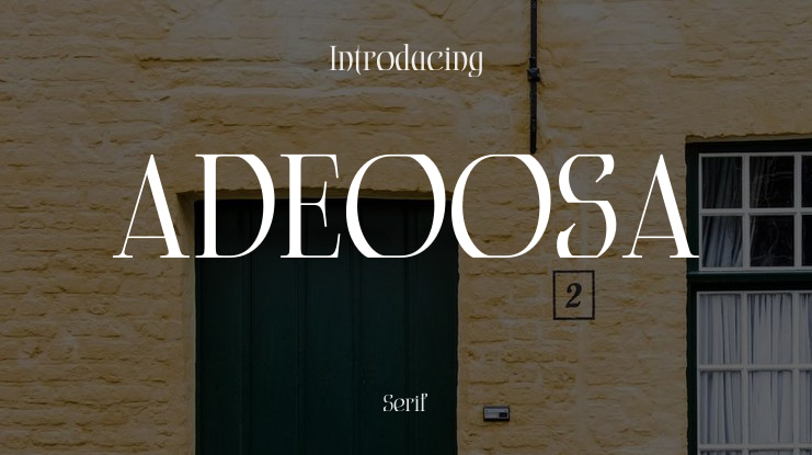 ADEOOSA Font