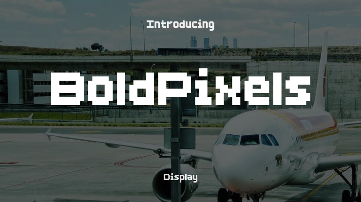 BoldPixels Font