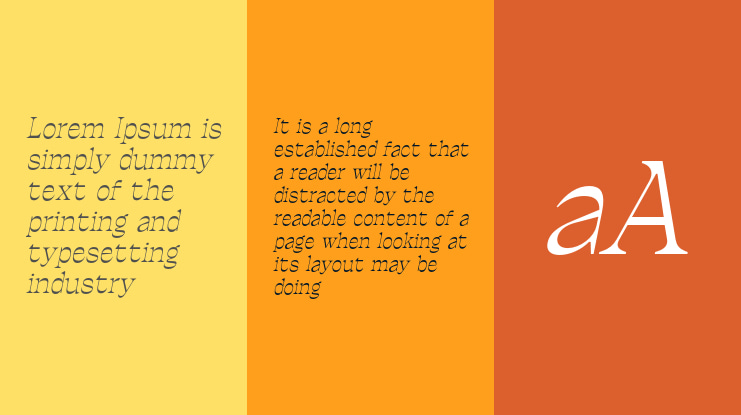 Ronders Slant Font Family