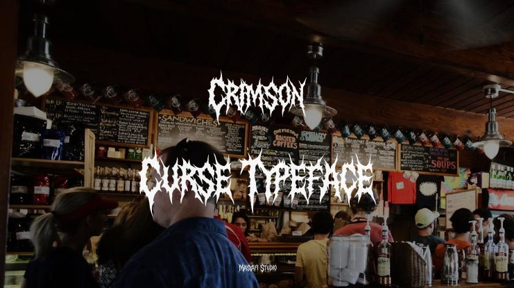 Crimson Curse Font