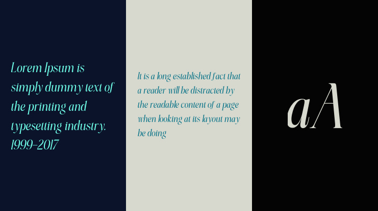 Aurelia Symphony Font