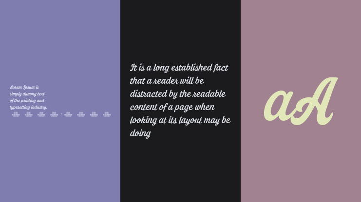 Divebar Vintage PERSONAL USE Font