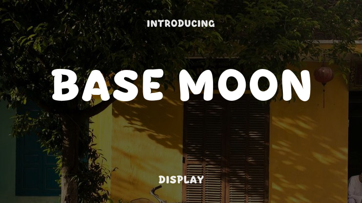 Base Moon Font