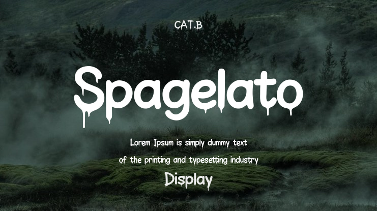 Spagelato Font