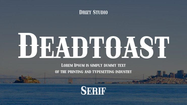 Deadtoast Font