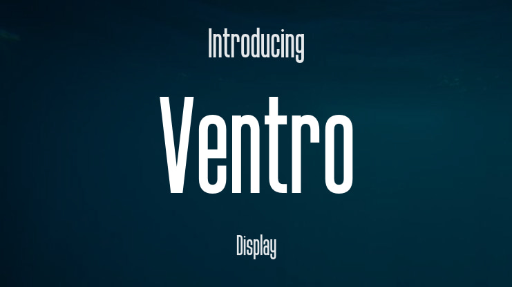 Ventro Font