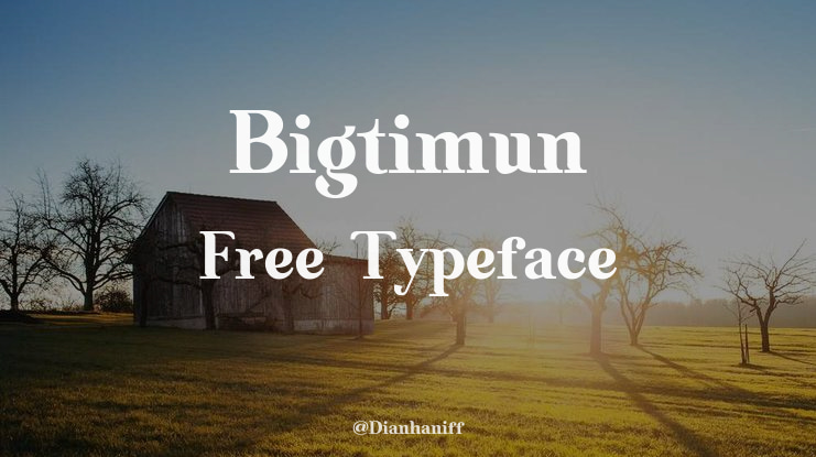 Bigtimun Free Font