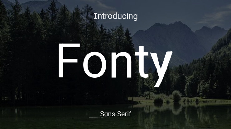 Fonty Font