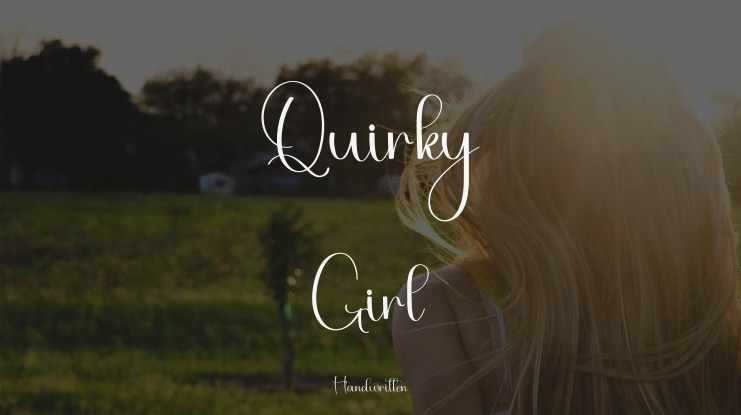 Quirky Girl Font