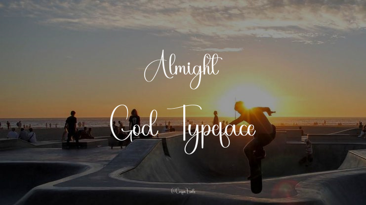Almight God Font