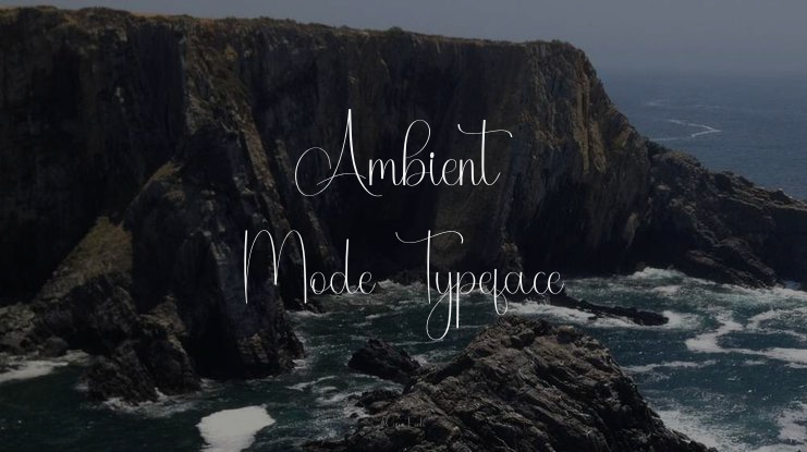 Ambient Mode Font