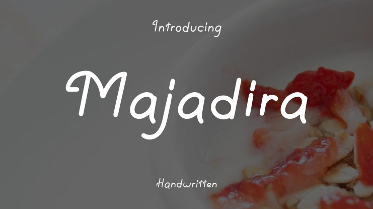 Majadira Font