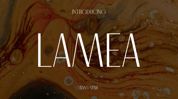 Lamea Font