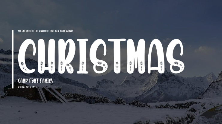 Christmas Camp Font