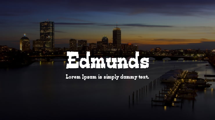 Edmunds Font Family
