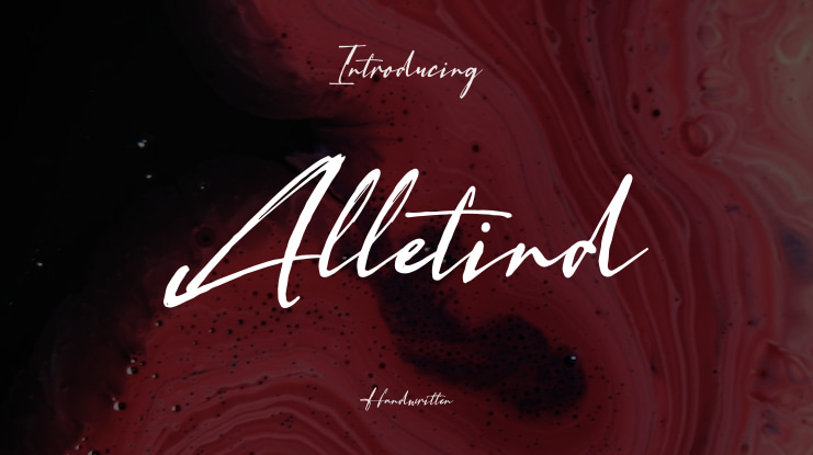 Alletind Font