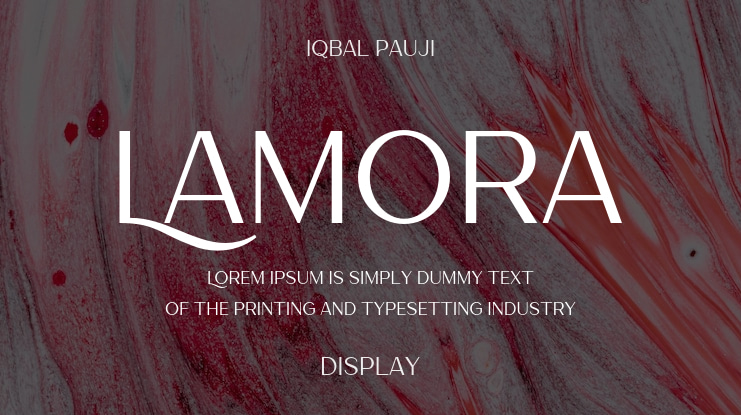 Lamora Font