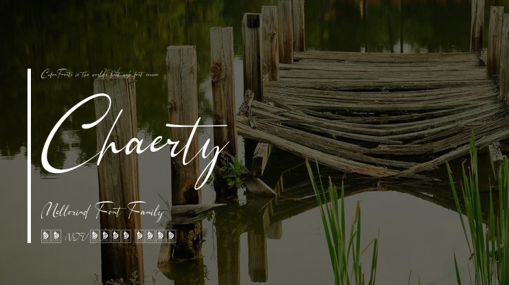 Chaerty Mellorind Font