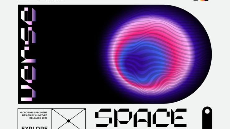 Microbots Futuristic Font