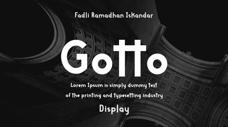Gotto Font