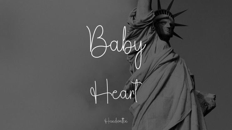 Baby Heart Font