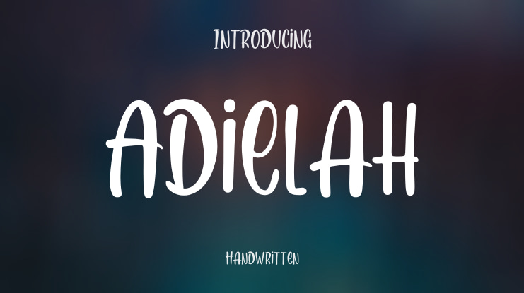 Adielah Font