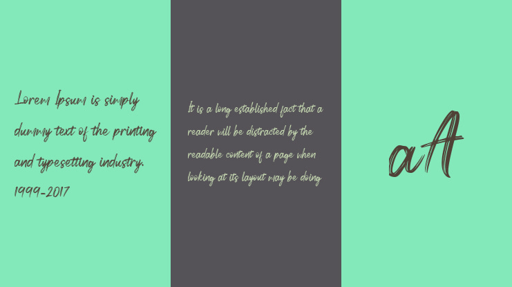 Should be Comeback Brush Font