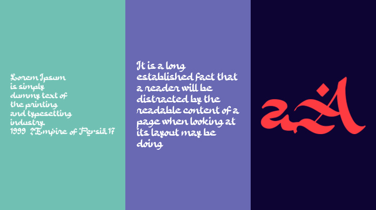 Empire of Persia Font