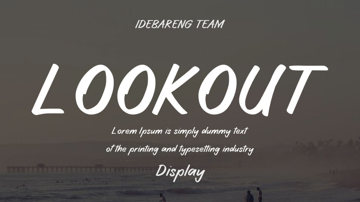 LOOKOUT Font