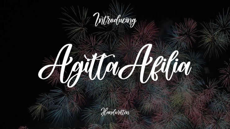 AgittaAfilia Font