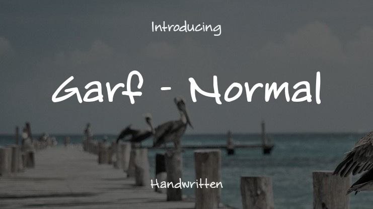 Garf - Normal Font