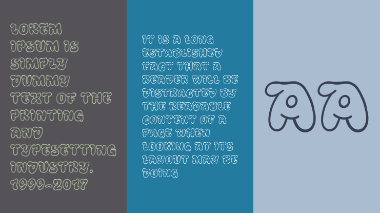 Bulbear Line Font Family