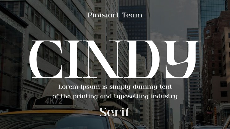 CINDY Font