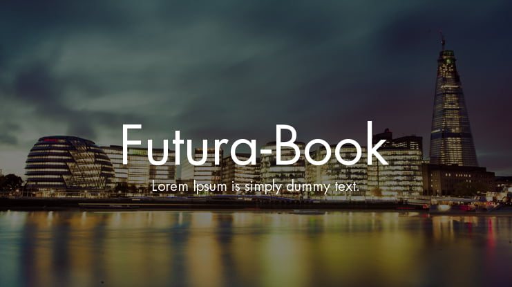 Futura-Book Font