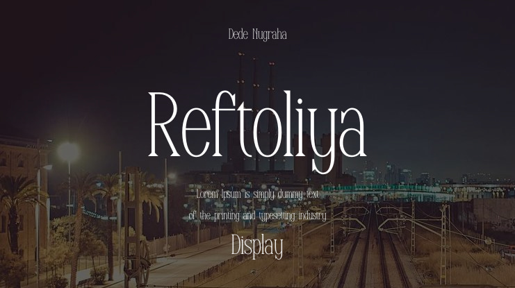 Reftoliya Font