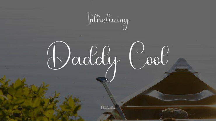 Daddy Cool Font