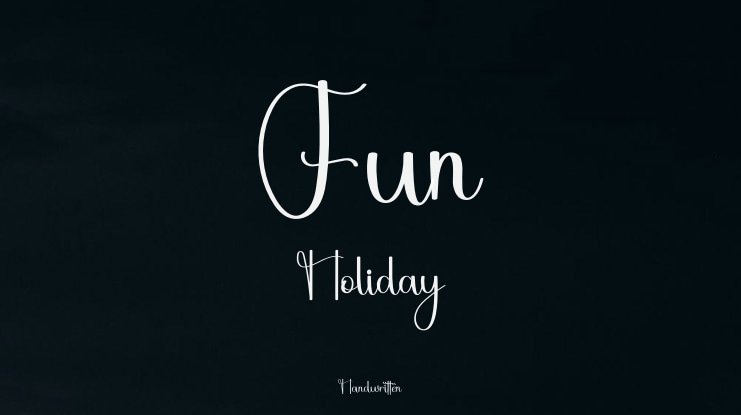 Fun  Holiday Font